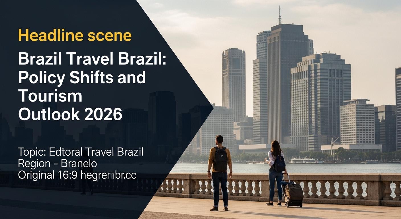 Brazilian coastline and cityscape representing diverse travel experiences in Brazil