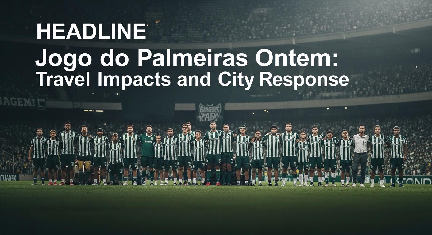 Editorial travel analysis showing city transit and stadium-area activity on a football match day in Brazil