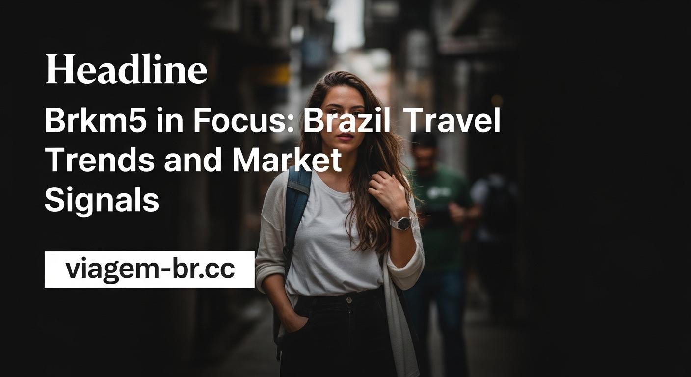Brazil travel analysis scene with busy airports and brkm5 motif