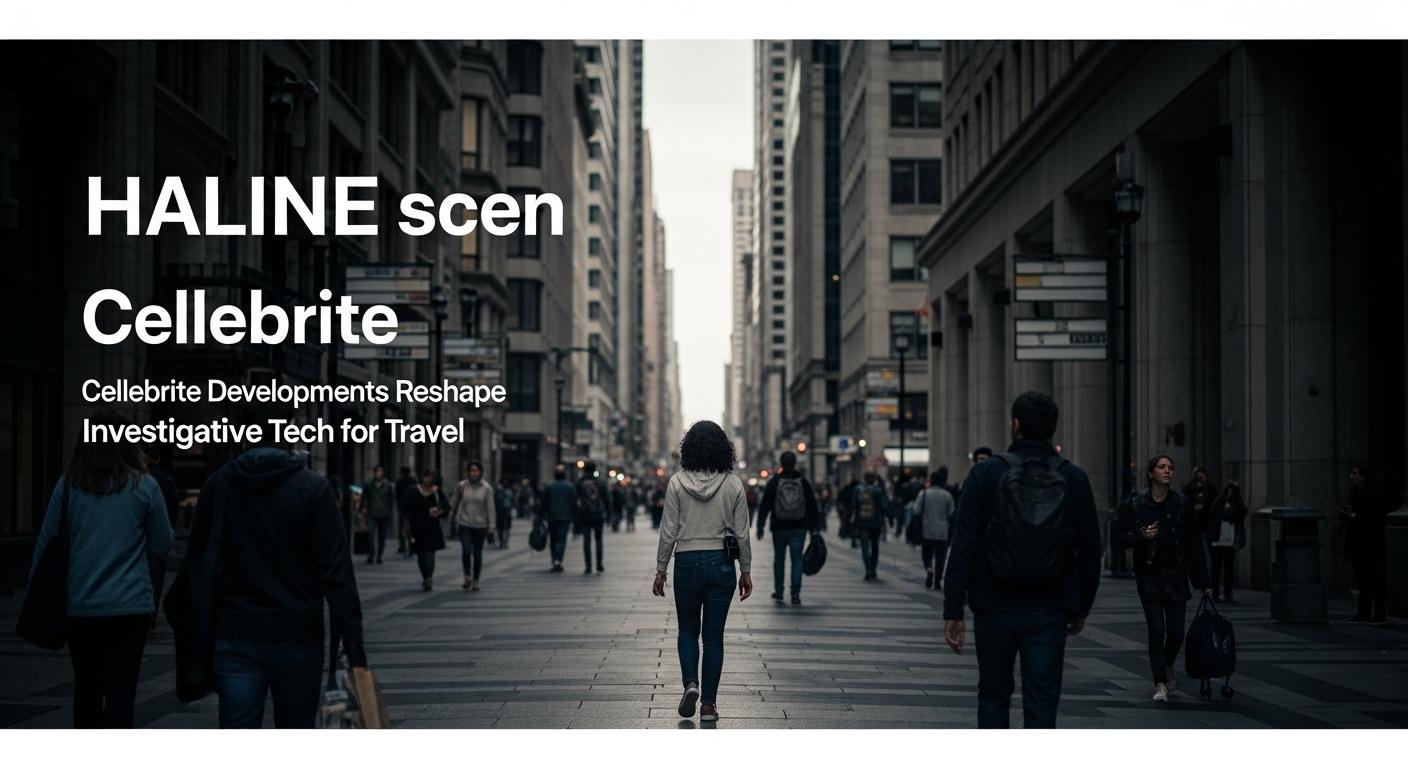 Border checkpoint technology with Cellebrite-like data visuals